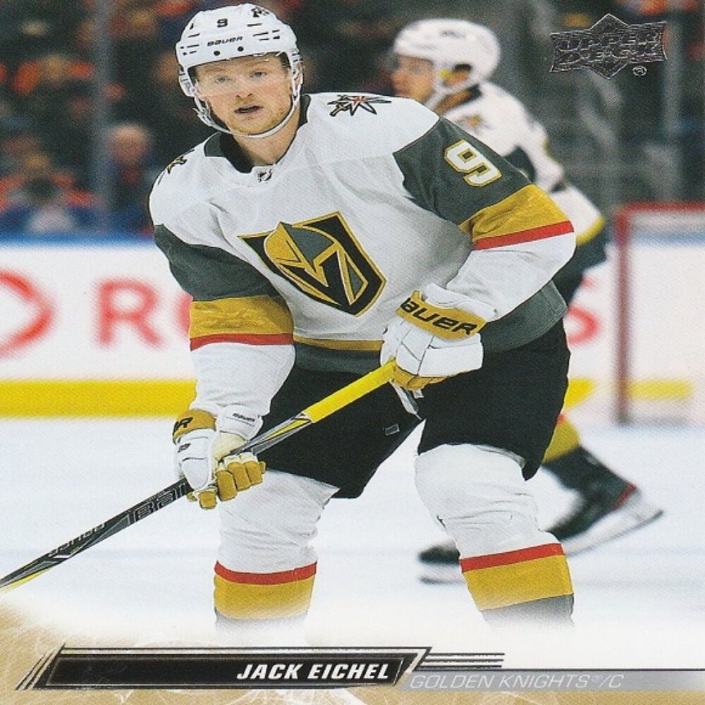 Jack Eichel - 2022/2023 Upper Deck Series 1 Hockey Card